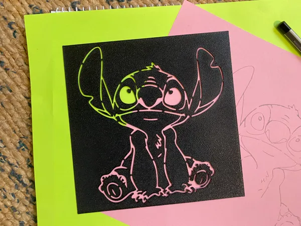 Pochoir Stitch