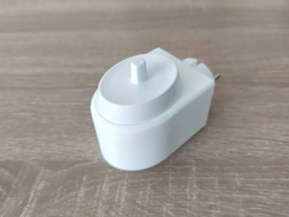 Oral B Charging Station Holder With Schuko Plug Free 3D Print Model oral-b-charging-station-holder-with-schuko-plug-free-3d-print-model