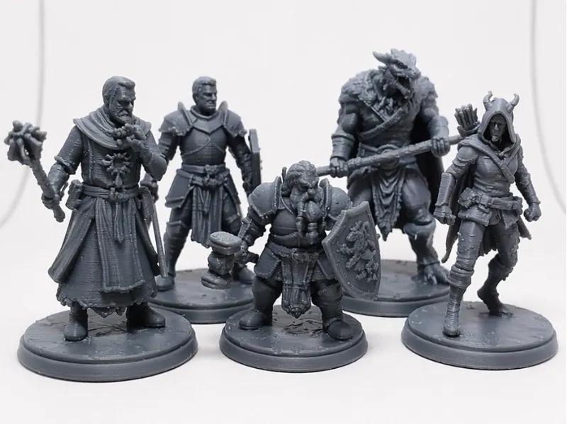 Figure set for Fantasy-Tabletop-RPGs