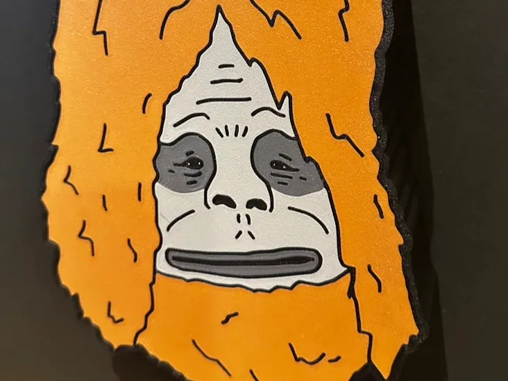 Sassy the Sasquatch Portrait