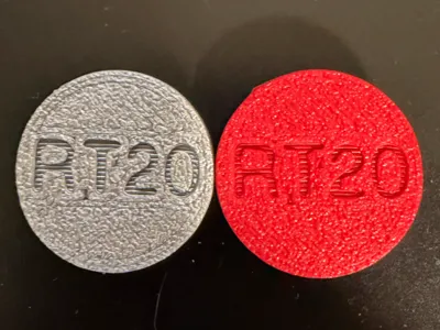3ml Vial Caps with Names
