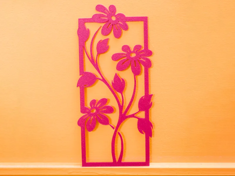 flower wall art
