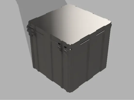 Parametric Box with clips