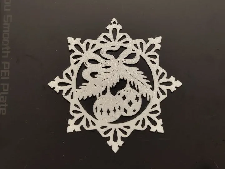 Étoile de Noël décorative