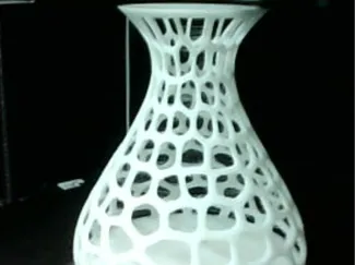 Vaso con poligoni