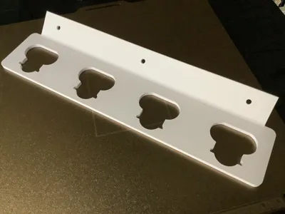 ToolPRO 12v 4Ah battery shelf mount