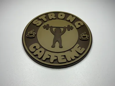 Weightlifting Strong Caffeine Coaster