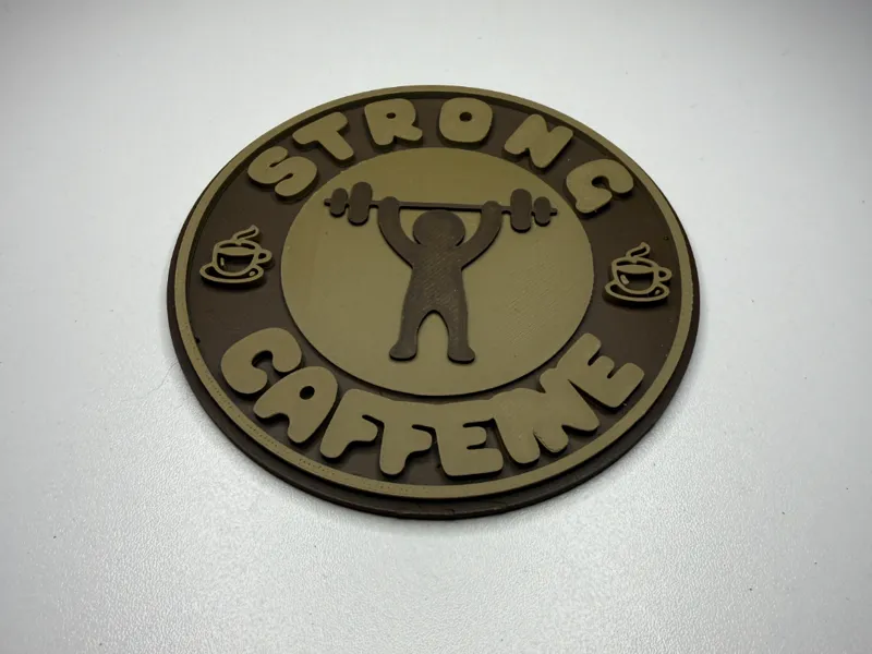 Weightlifting Strong Caffeine Coaster