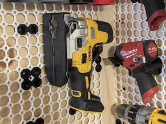 Dewalt Jigsaw holder for Multiboard