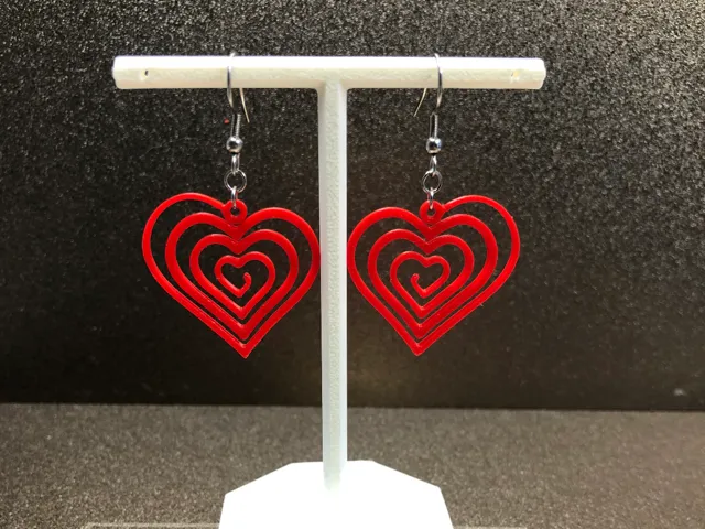 Valentines Day Hearts earrings