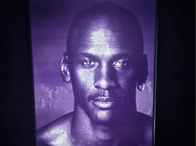 Michael Jordan Litophane