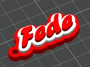 portachiavi Fede