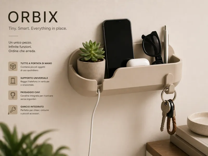 ORBIX - design wall organizer