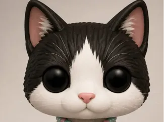GATO COM COLEIRA DE PEROLA (CIDA)