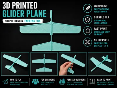 Glider Plane – Lightweight. Simple. Fun.