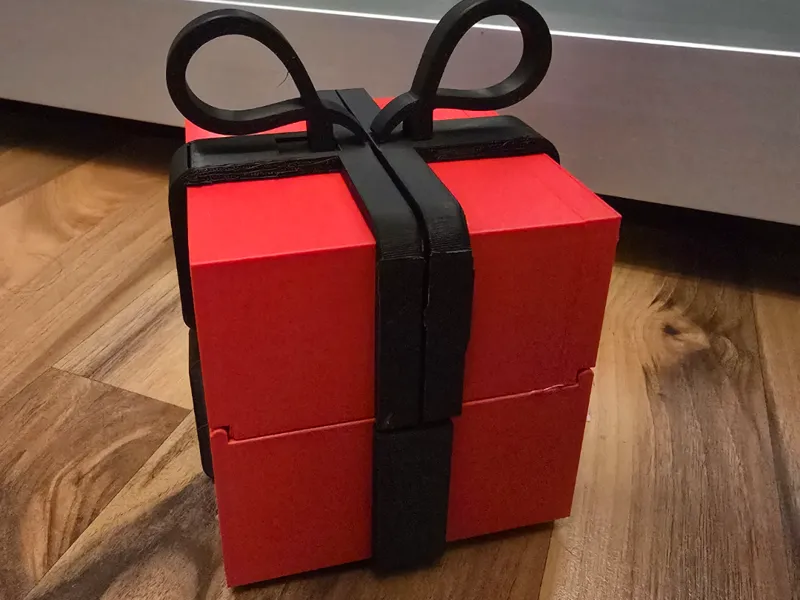 Gift Box with Hinges