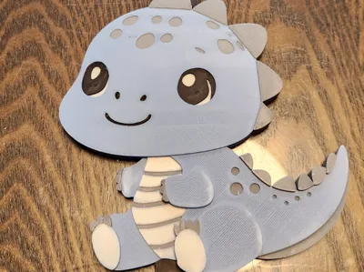 Dinosaur baby crochet for children's room