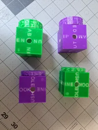 Cubes de mots pour apprendre la phonétique — photo 5