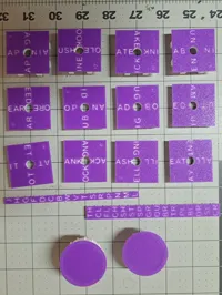Cubes de mots pour apprendre la phonétique — photo 7