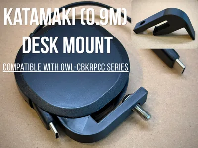 Owltech Katamaki (0.9m) Desk Mount / ケーブルリール固定ホルダー