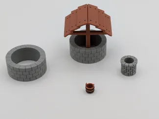 30mm Wellscapes for Table top gaming