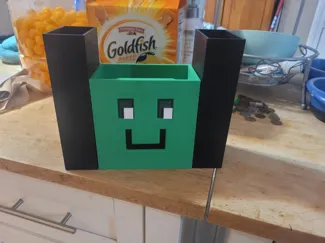 Piggy Bank MINECRAFT Style