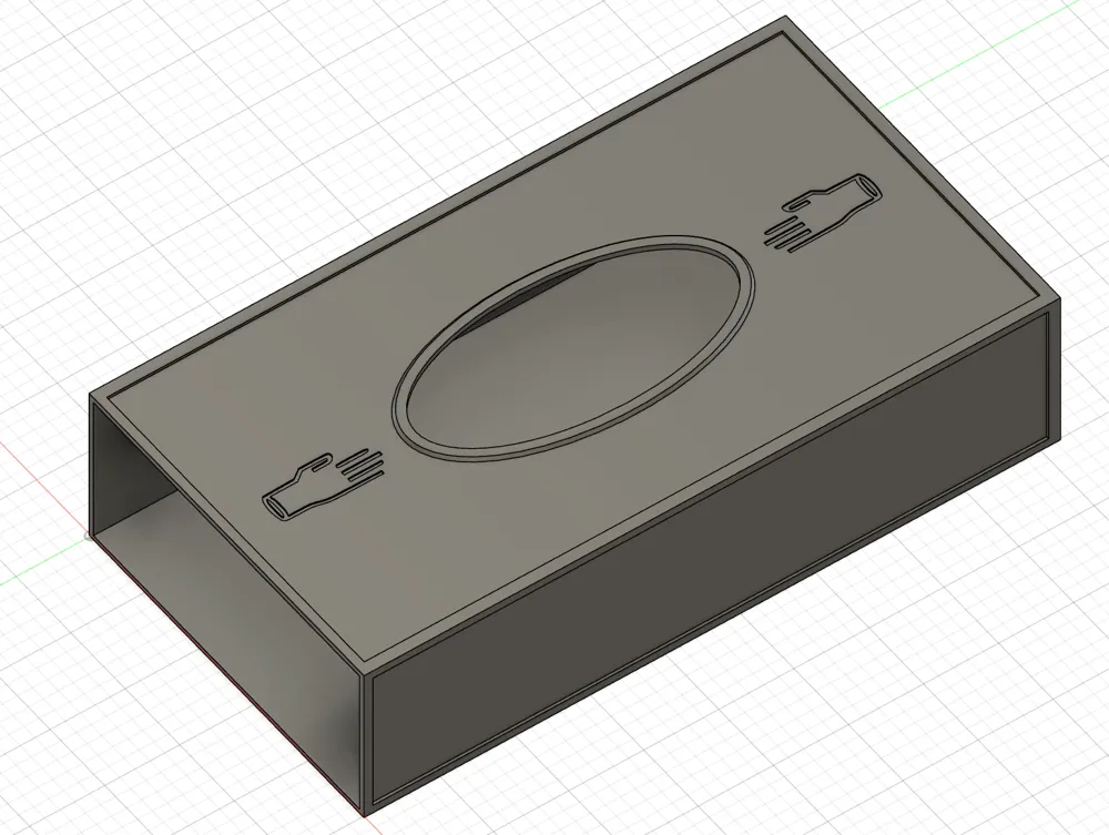 Nitrile Glove box holder by MenLoL MakerWorld