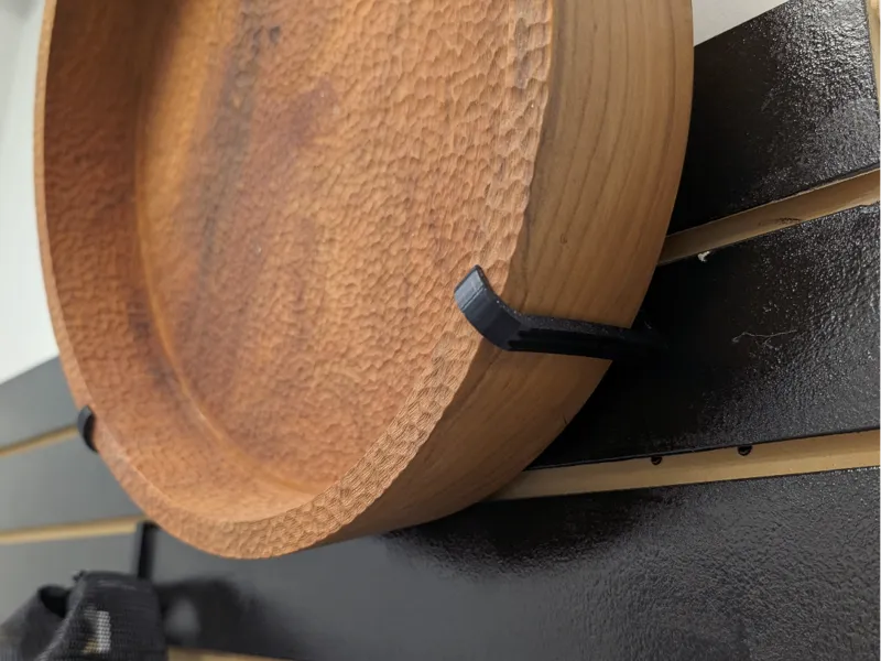 Slat wall Bowl Hook