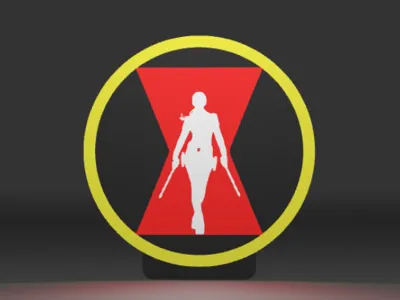 Black Widow Lightbox