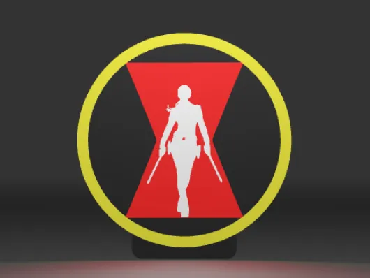 Black Widow Lightbox