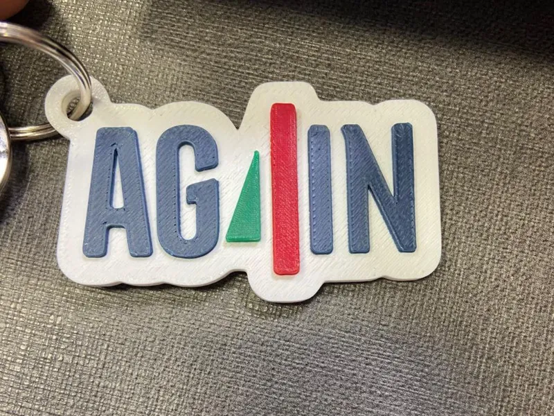 Portachiavi AG4IN con date scudetto sul retro