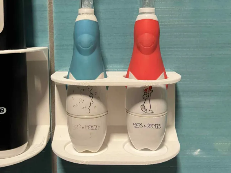 Wall-mounted toothbrush holder – universal