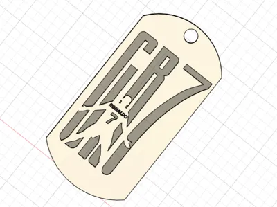 CR7 keychain