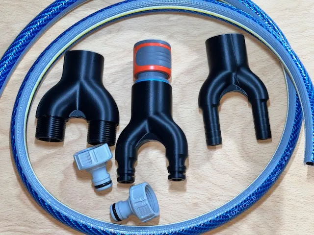 Gardena Schnellkupplung Y-Splitter, G3/4, Schlauch view 2