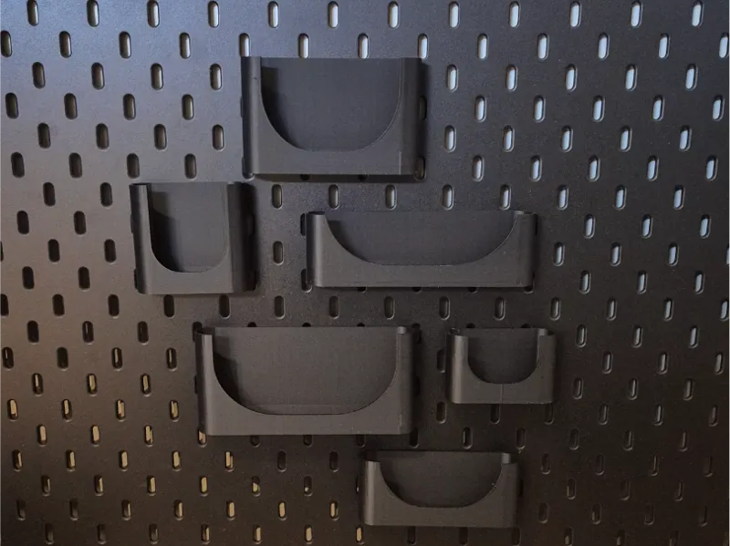 IKEA Skådis Oval Bin – 25mm Deep (Open Front)