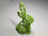 Lapin de Pâques façon Voronoi — photo 2