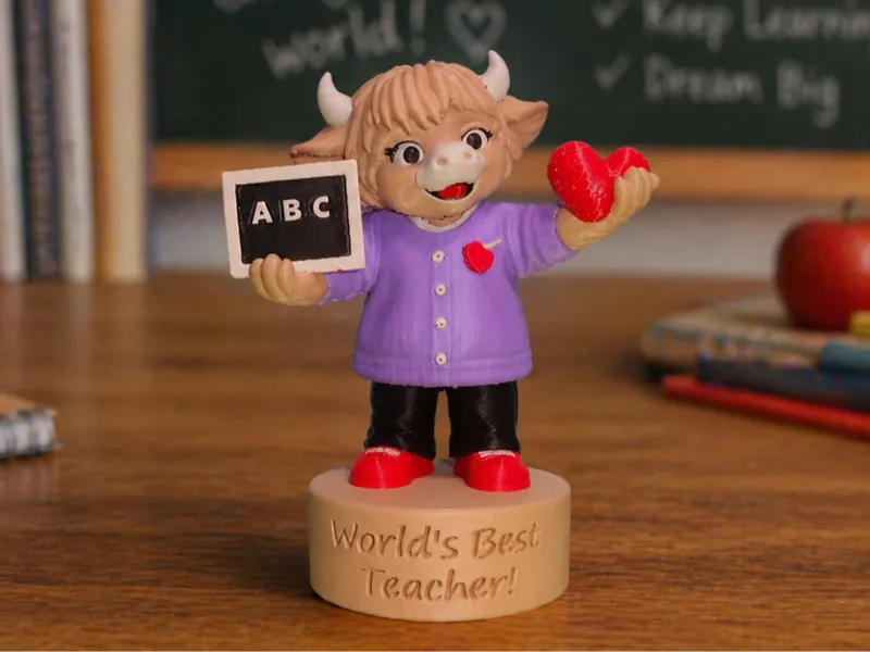 Highland Hugs For Your Heart World's Best Teacher!