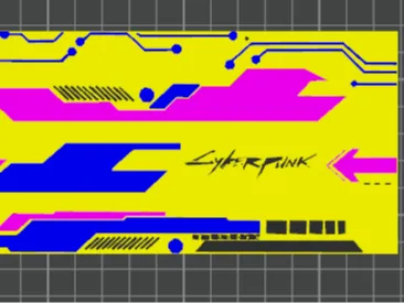 Cyber Punk Plaque