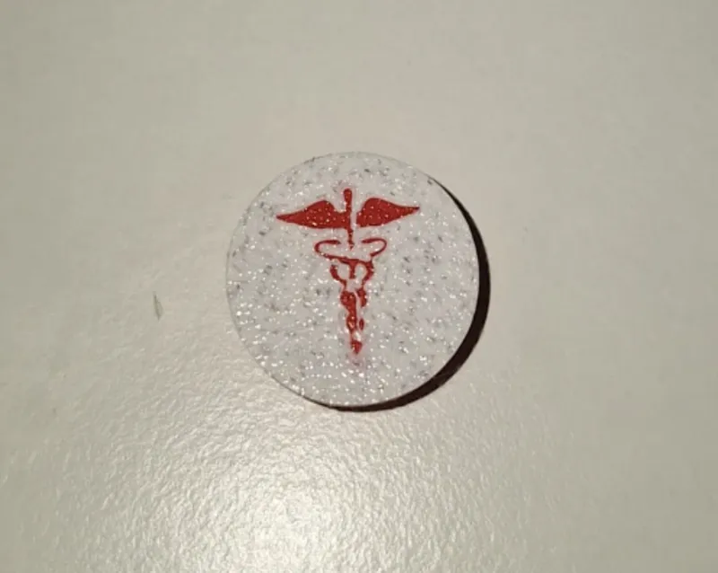 Healing Serpent Crocs charm