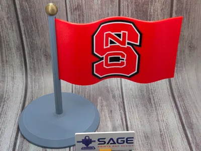 North Carolina State Wolfpack flag