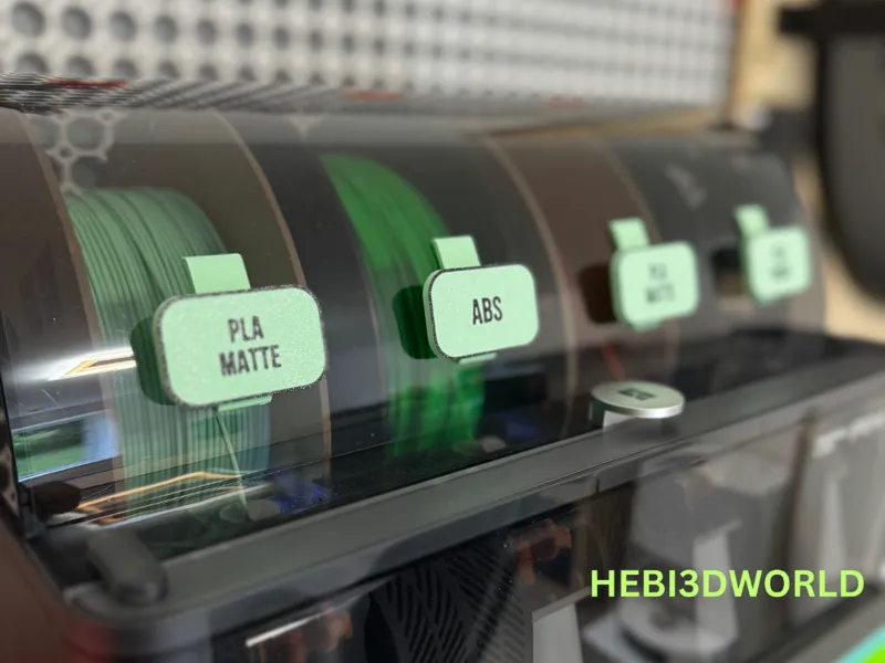 Filament Typ Labels for AMS