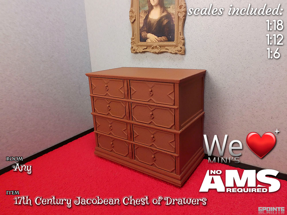 WLM - 17th Century Jacobean Chest of Drawers