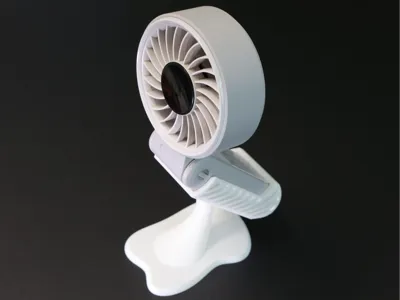 JISULIFE Life7 Handheld Fan Desktop Stand