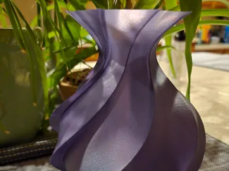 Galaxy Spiral Vase