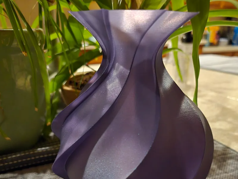 Galaxy Spiral Vase