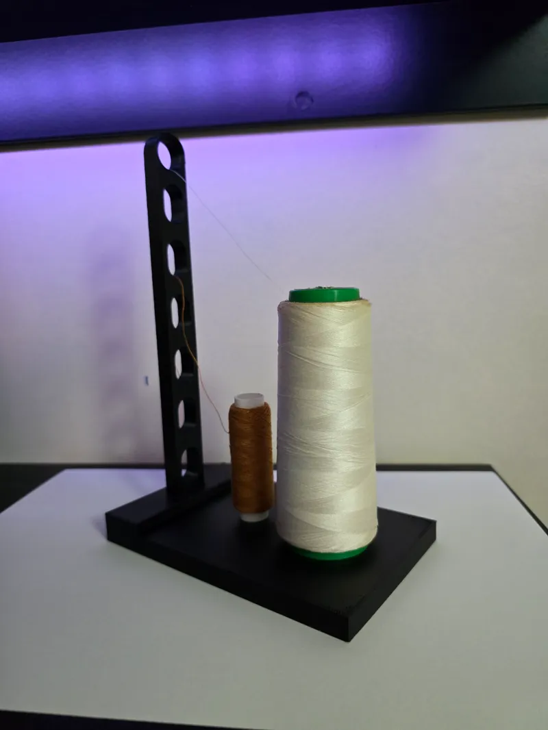 Spool holder sewing