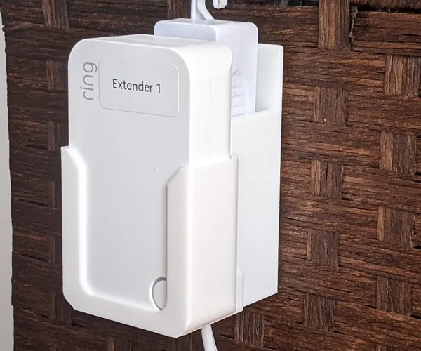 ring Alarm Range Extender Gen2 安装座和支架 - 免费 3D 打印模型 - MakerWorld