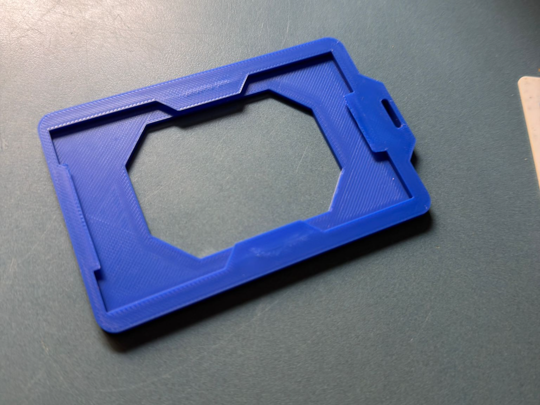 Portatarjetas Minimalista Impreso en 3D 