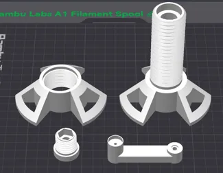 Bambu Labs A1 Spool Holder Upgrade