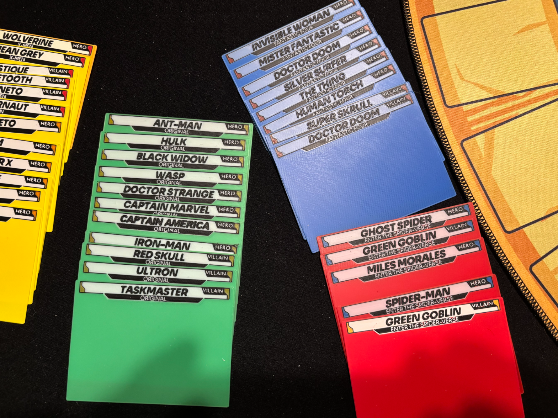 Marvel United - Card Divider/Separators